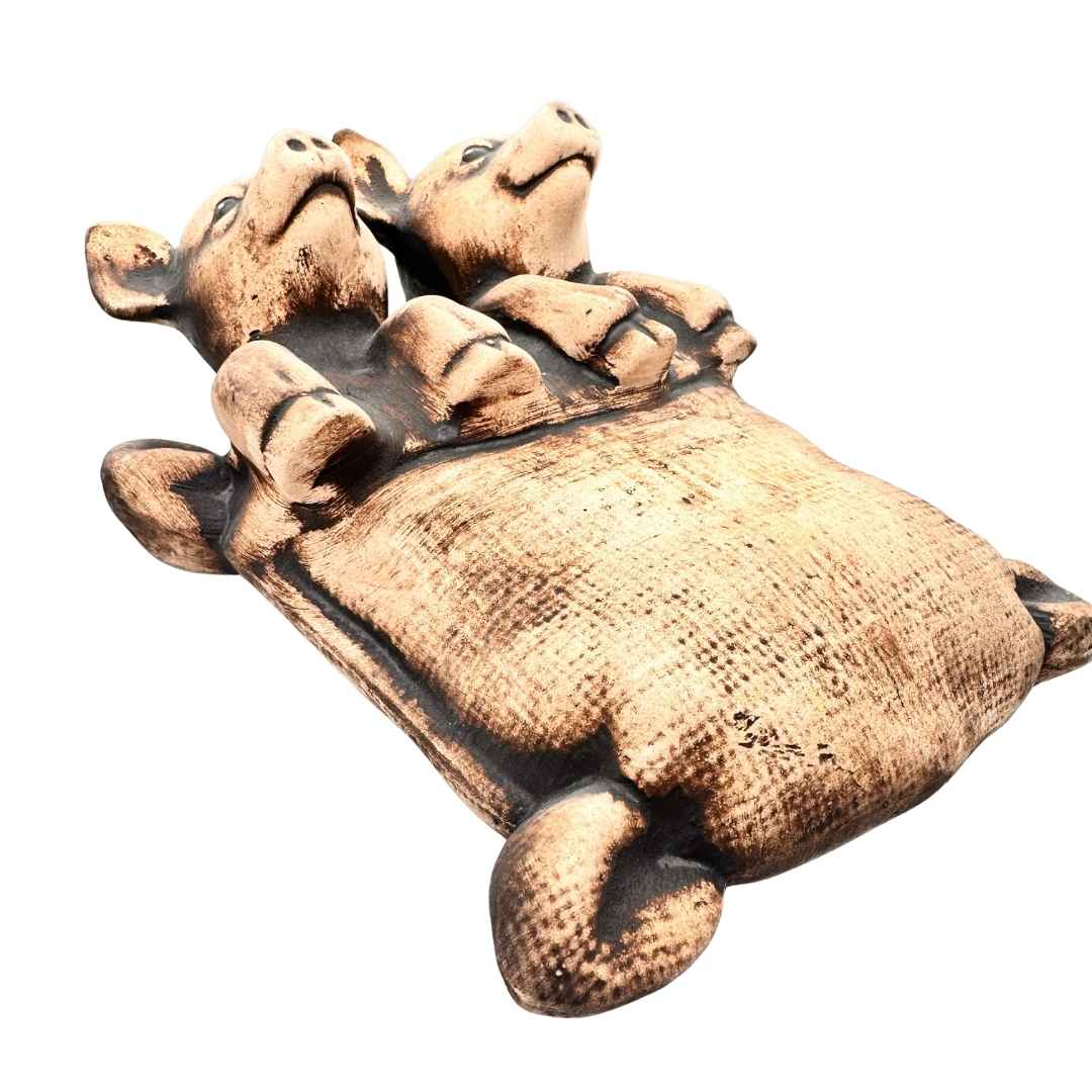 Detail keramického prasete